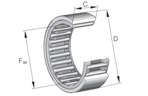 INA Bearing RNAO5X10X8-TV-XL