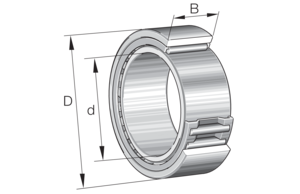 INA Bearing NAO35X50X17