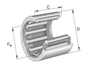 INA Bearing HK0306-TV