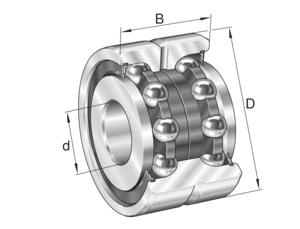 INA Bearing ZKLN1747-2RS-XL