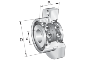 INA Bearing ZKLFA0640-2RS