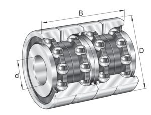 INA Bearing ZKLN1747-2RS-2AP-XL