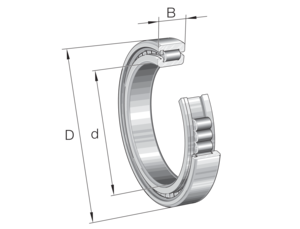 INA Bearing SL182205-XL