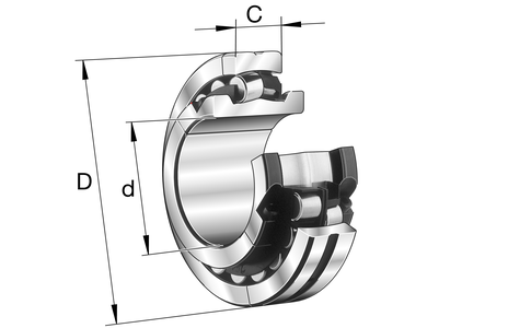 FAG Bearing 222SM70-TVPA