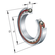 FAG Bearing HCM71911-C-T-P4S-UL-XL