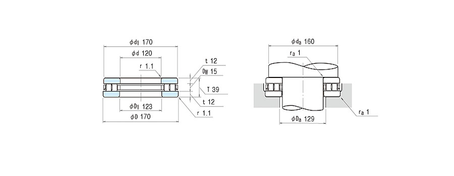 NSK Bearing 120TMP12