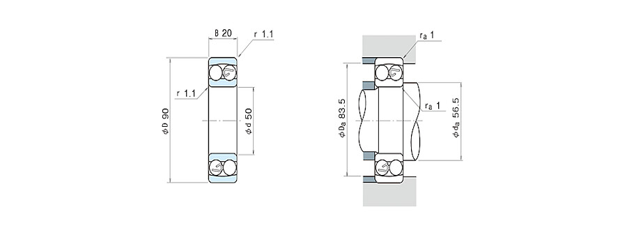 NSK Bearing 1210