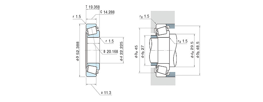 NSK Bearing 1380/1328