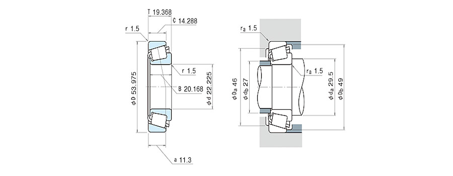 NSK Bearing 1380/1329