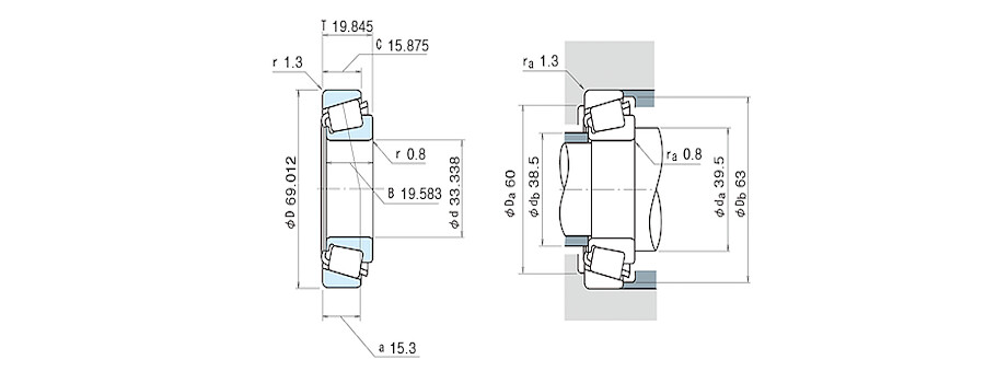 NSK Bearing 14131/14276