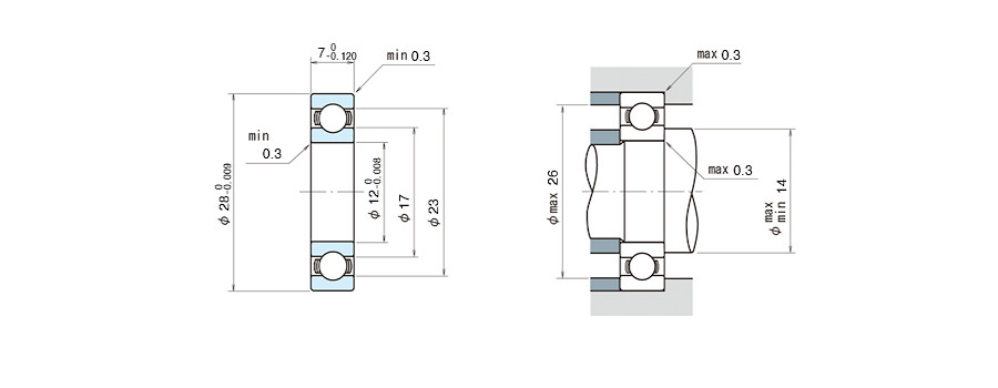 NSK Bearing 16001