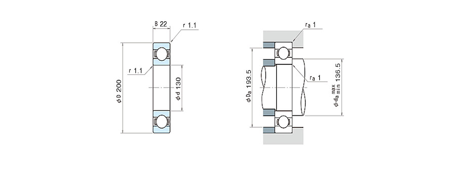 NSK Bearing 16026