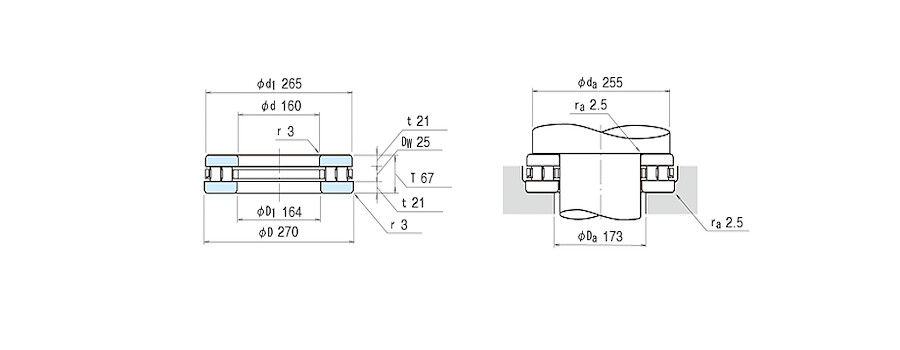 NSK Bearing 160TMP93