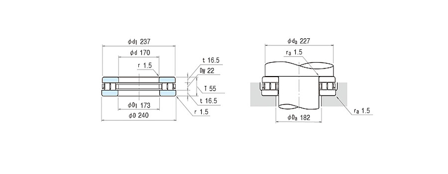 NSK Bearing 170TMP12