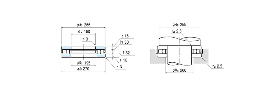 NSK Bearing 190TMP12