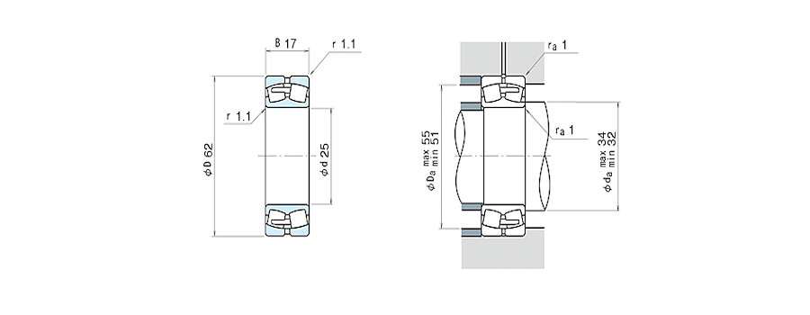 NSK Bearing 21305CDE4