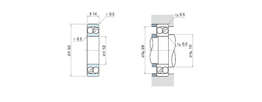 NSK Bearing 2201