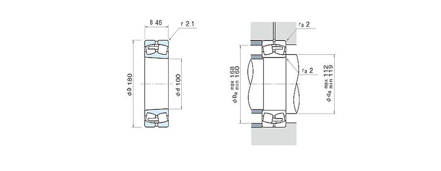 NSK Bearing 22220EAKE4