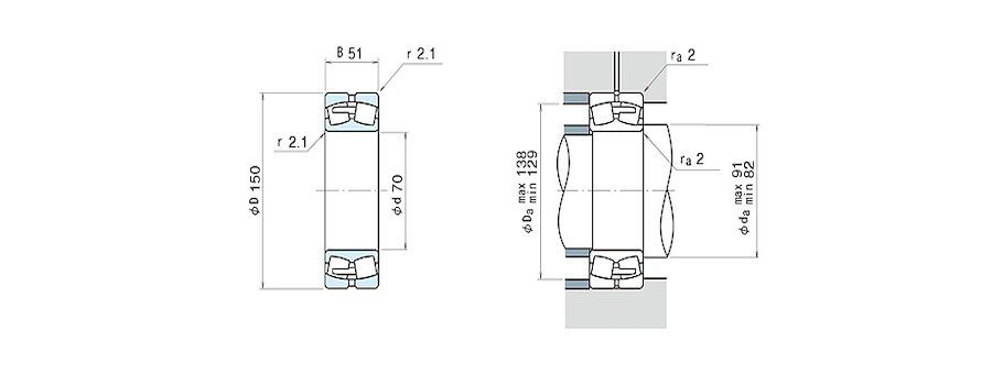 NSK Bearing 22314EAE4