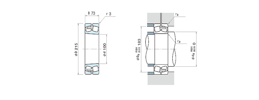 NSK Bearing 22320CAMKE4