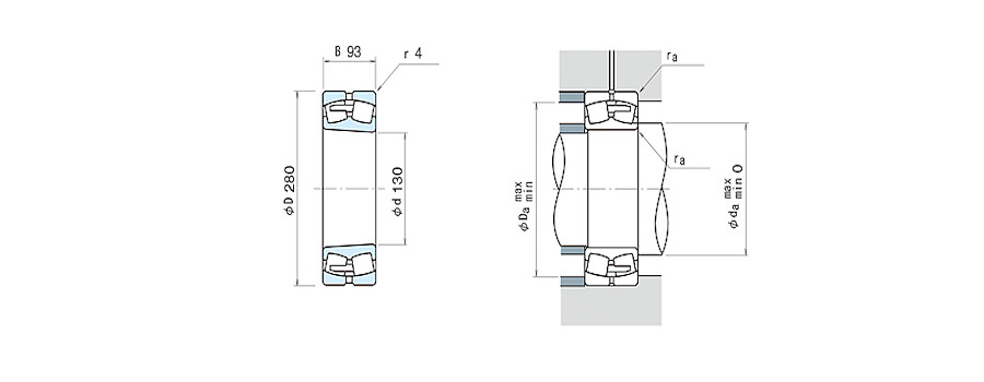 NSK Bearing 22326CAMKE4