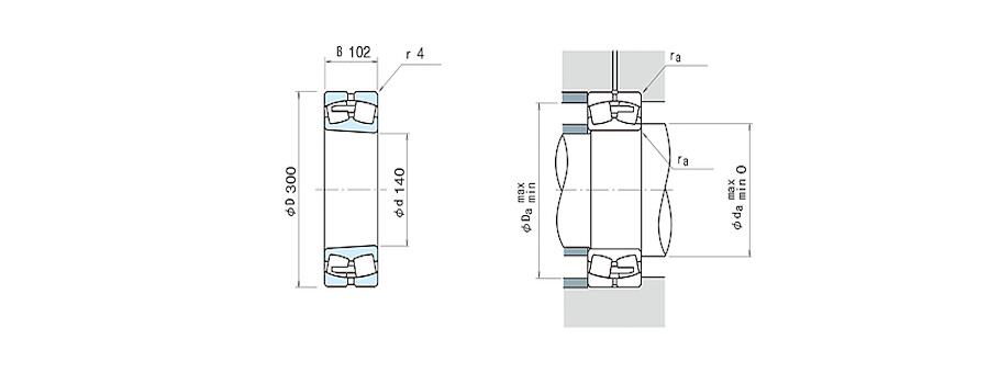 NSK Bearing 22328CAMKE4