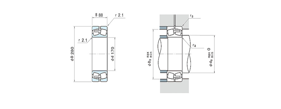 NSK Bearing 23134CAME4