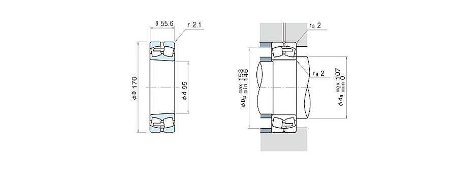 NSK Bearing 23219CAMKE4