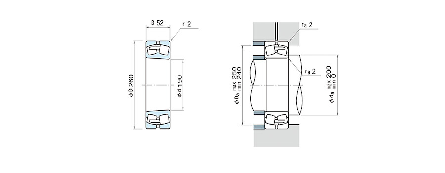 NSK Bearing 23938CAMKE4