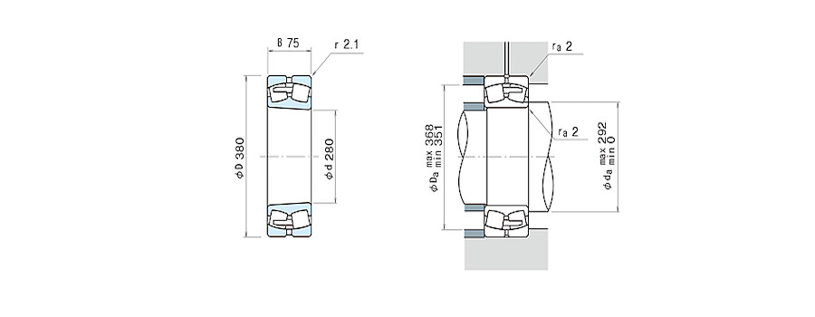 NSK Bearing 23956CAMKE4