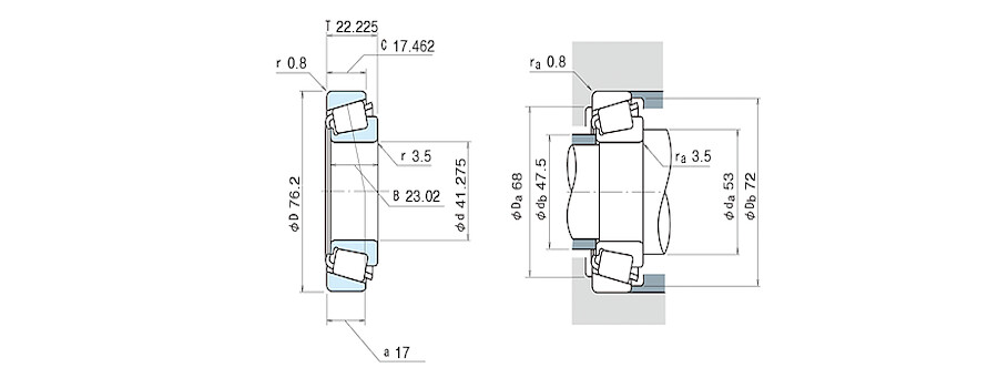 NSK Bearing 24780/24720