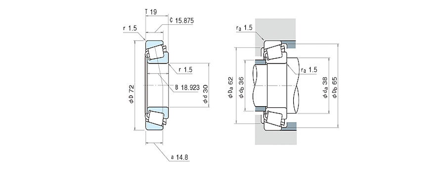 NSK Bearing 26118/26283