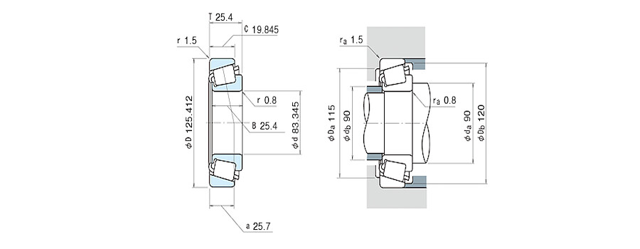 NSK Bearing 27689/27620