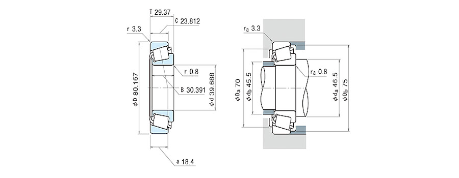 NSK Bearing 3386/3320