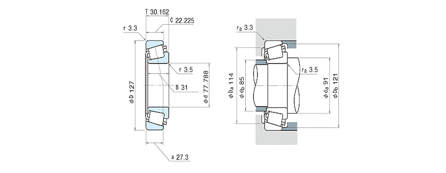 NSK Bearing 42690/42620