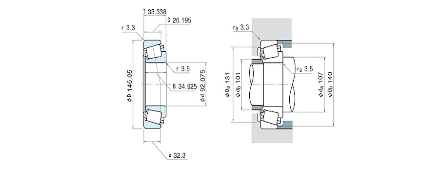 NSK Bearing 47890/47820