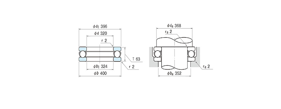 NSK Bearing 51164X