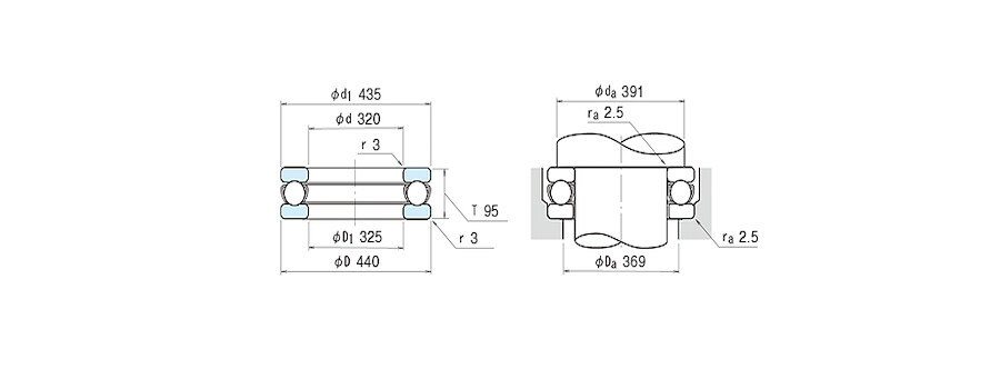 NSK Bearing 51264X