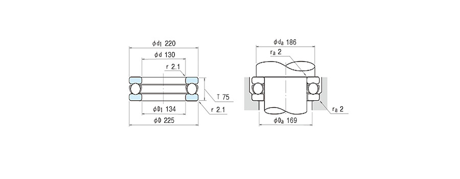 NSK Bearing 51326X