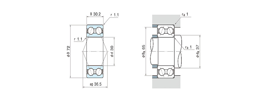 NSK Bearing 5306