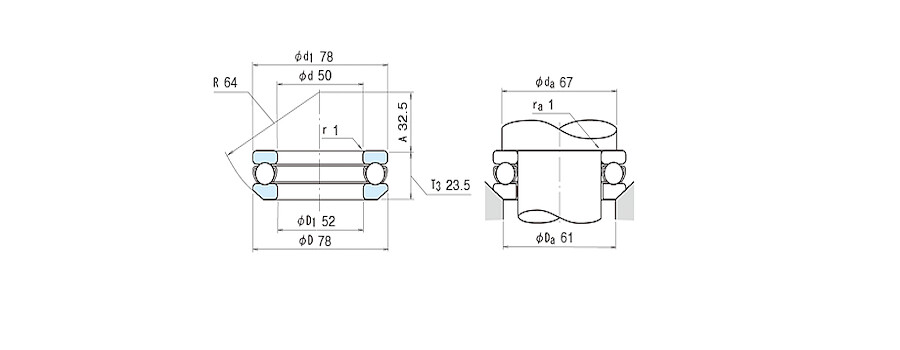 NSK Bearing 53210