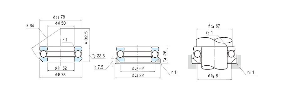 NSK Bearing 53210U