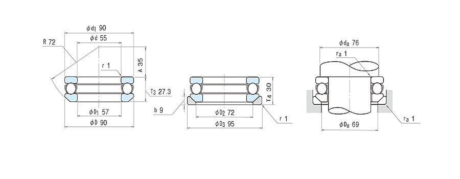 NSK Bearing 53211U