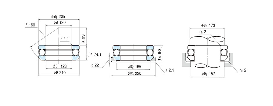 NSK Bearing 53324XU