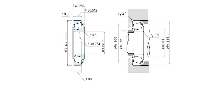 NSK Bearing 5584/5535