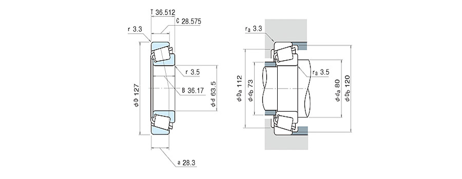 NSK Bearing 565/563