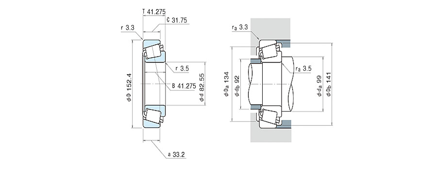 NSK Bearing 663/652