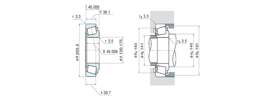 NSK Bearing 67389/67320