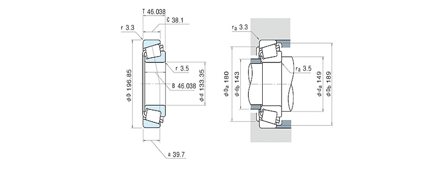 NSK Bearing 67390/67322