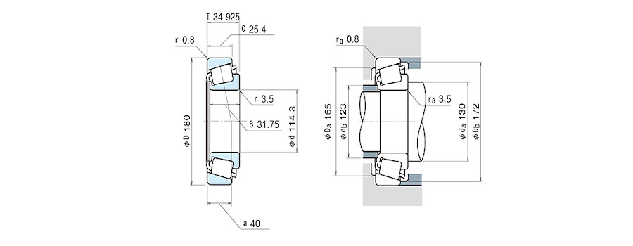 NSK Bearing 68450/68709